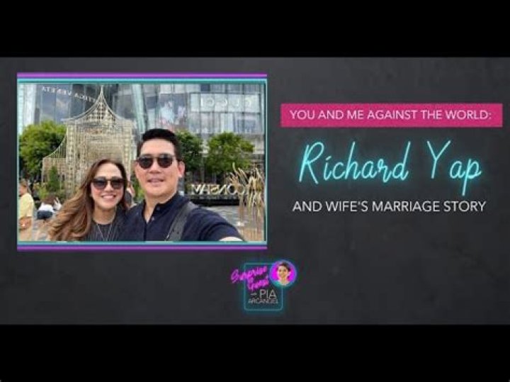 Richard Yap’s Wife: Who is Richard Yap Dating?